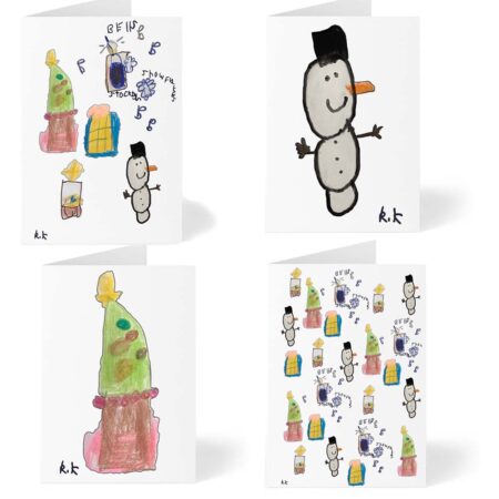 Christmas Time Holiday Card pack