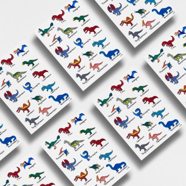 dinosaur cards