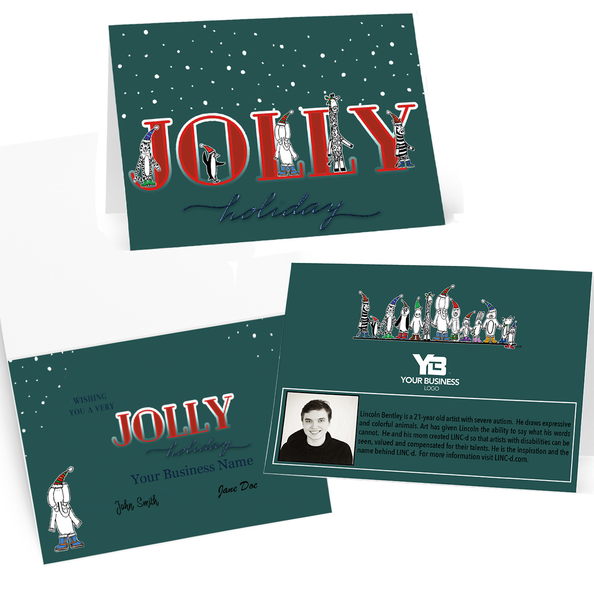 holly jolly 3 mockup