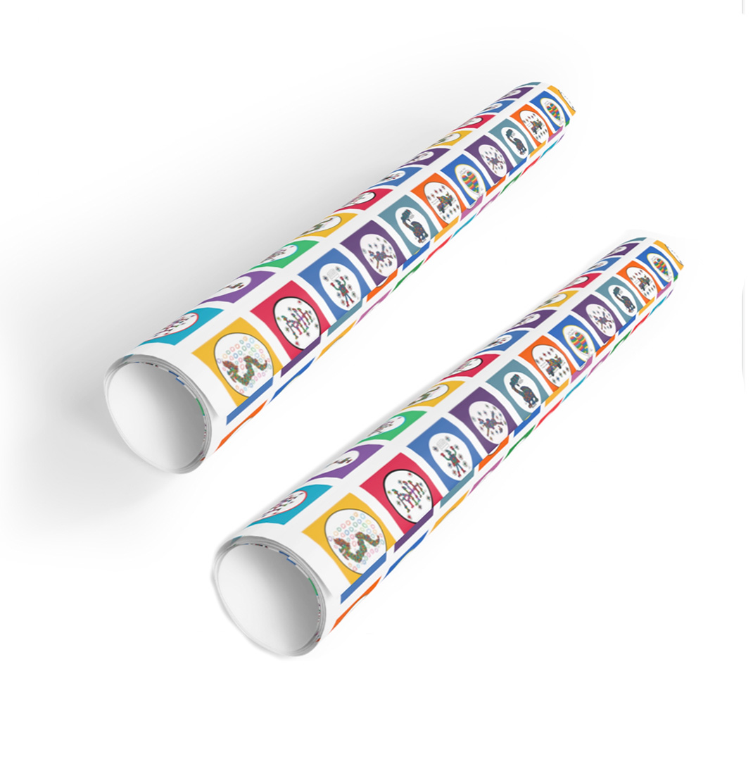 2 imagifriends wrapping paper